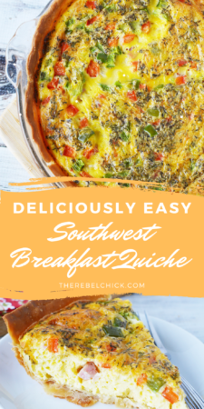 Southwest Breakfast Quiche Recipe
