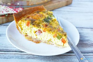 Southwest Breakfast Quiche Recipe