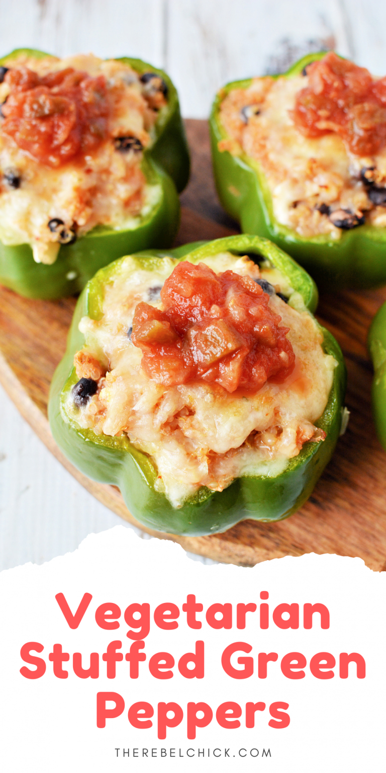 A Vegetarian Stuffed Green Peppers Recipe for Meatless Monday - The ...