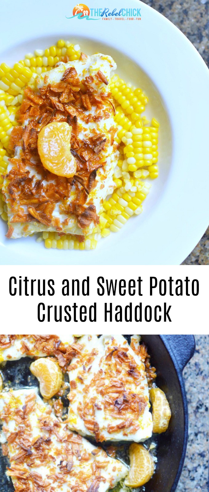 Citrus and Sweet Potato Crusted Haddock Recipe