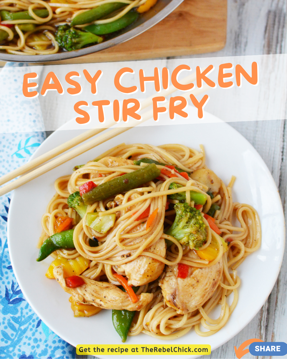 Chicken Stir Fry - The Rebel Chick