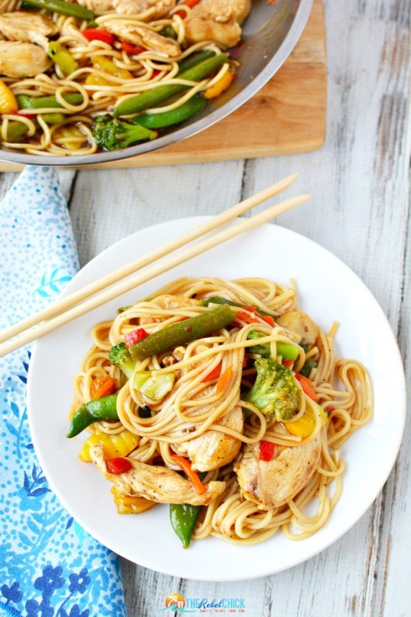 Chicken Stir Fry - The Rebel Chick