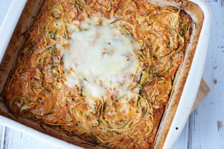 Easy Zucchini Casserole - The Rebel Chick