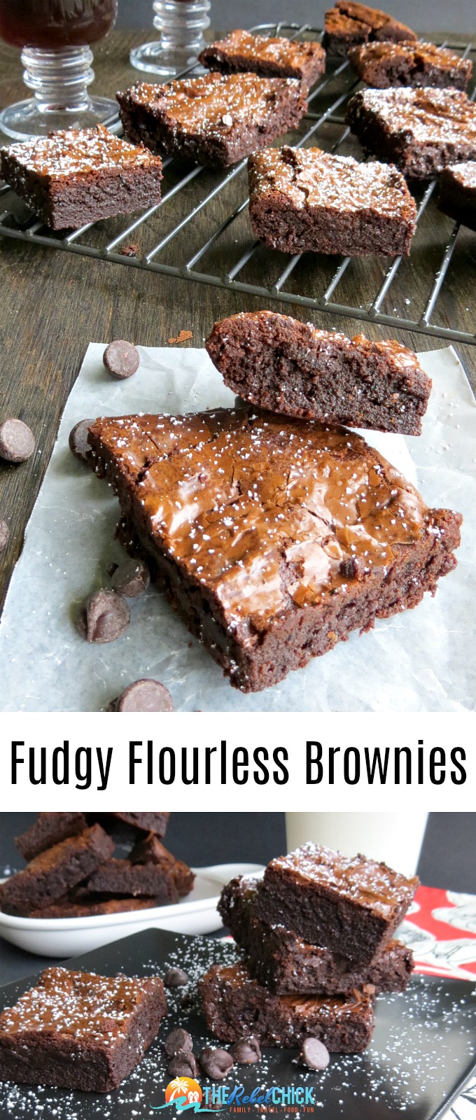 Fudgy Flourless Brownies Recipe