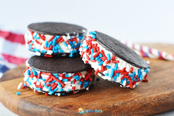 Ice Cream Sandwiches Recipe for 4th of July