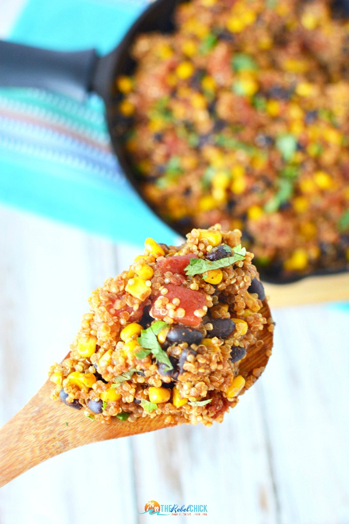 Meatless Monday: Mexican Quinoa Skillet Recipe
