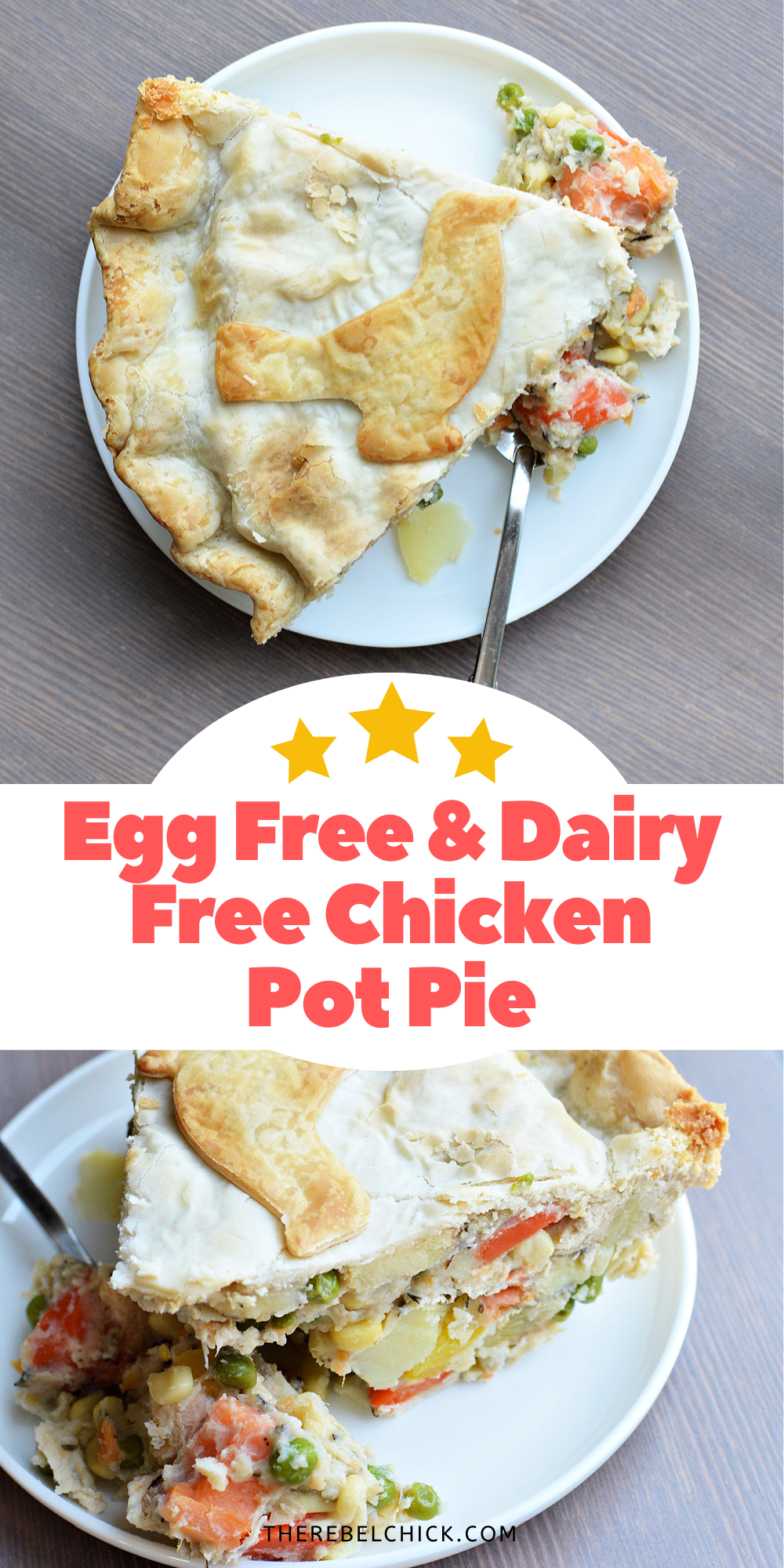 Egg Free, Dairy Free Chicken Pot Pie Recipe