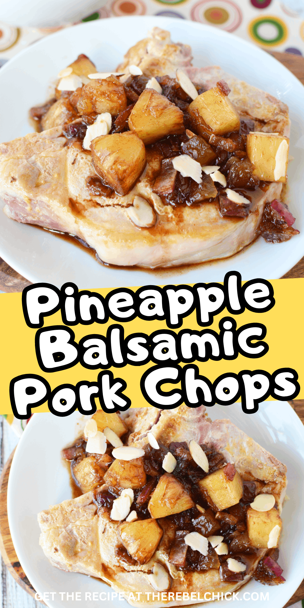 Pineapple Balsamic Pork Chops Recipe