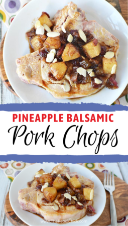 Pineapple Balsamic Pork Chops Recipe