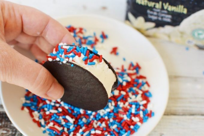 Ice Cream Sandwiches Recipe for 4th of July 
