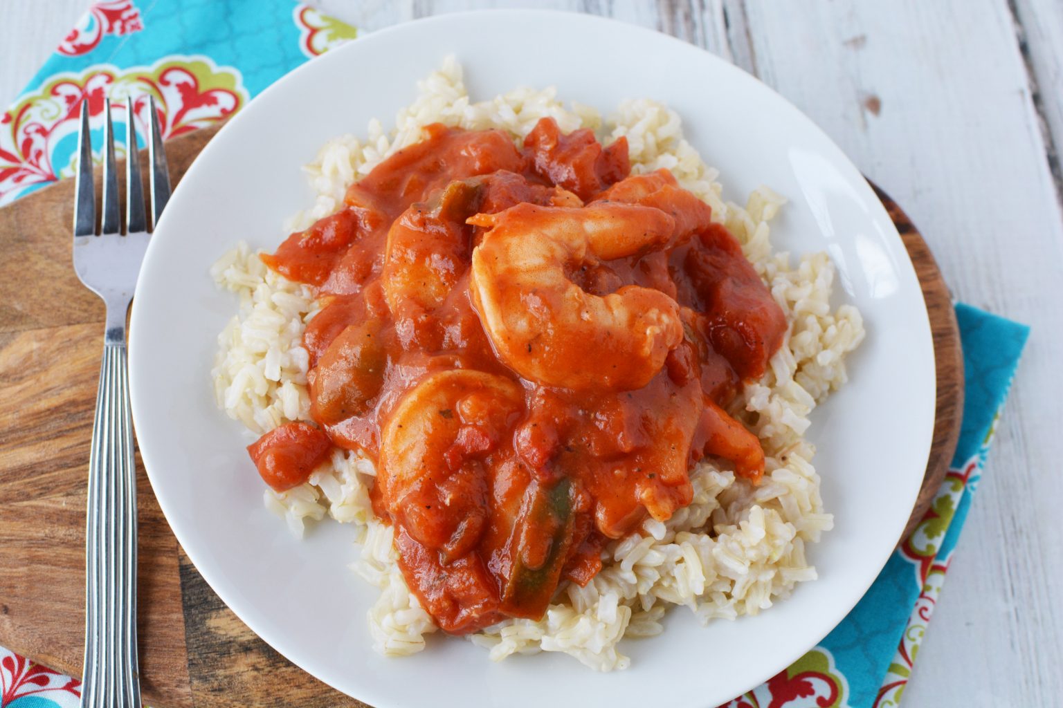 Creole Cajun Shrimp Recipe - The Rebel Chick