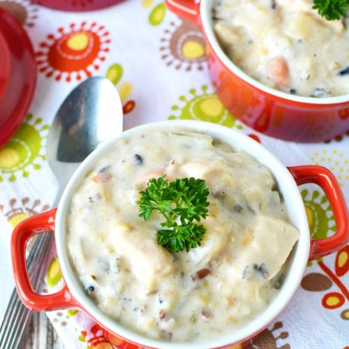 Instant Pot Chicken and Rice Soup - The Rebel Chick