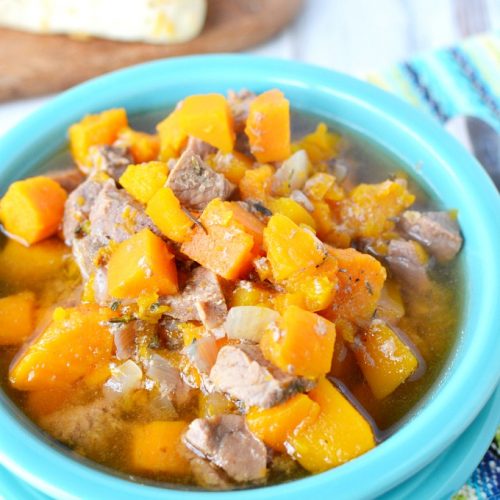 Slow Cooker Beef and Sweet Potato Stew Recipe