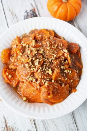 Slow Cooker Sweet Potatoes and Apple Sauce Recipe