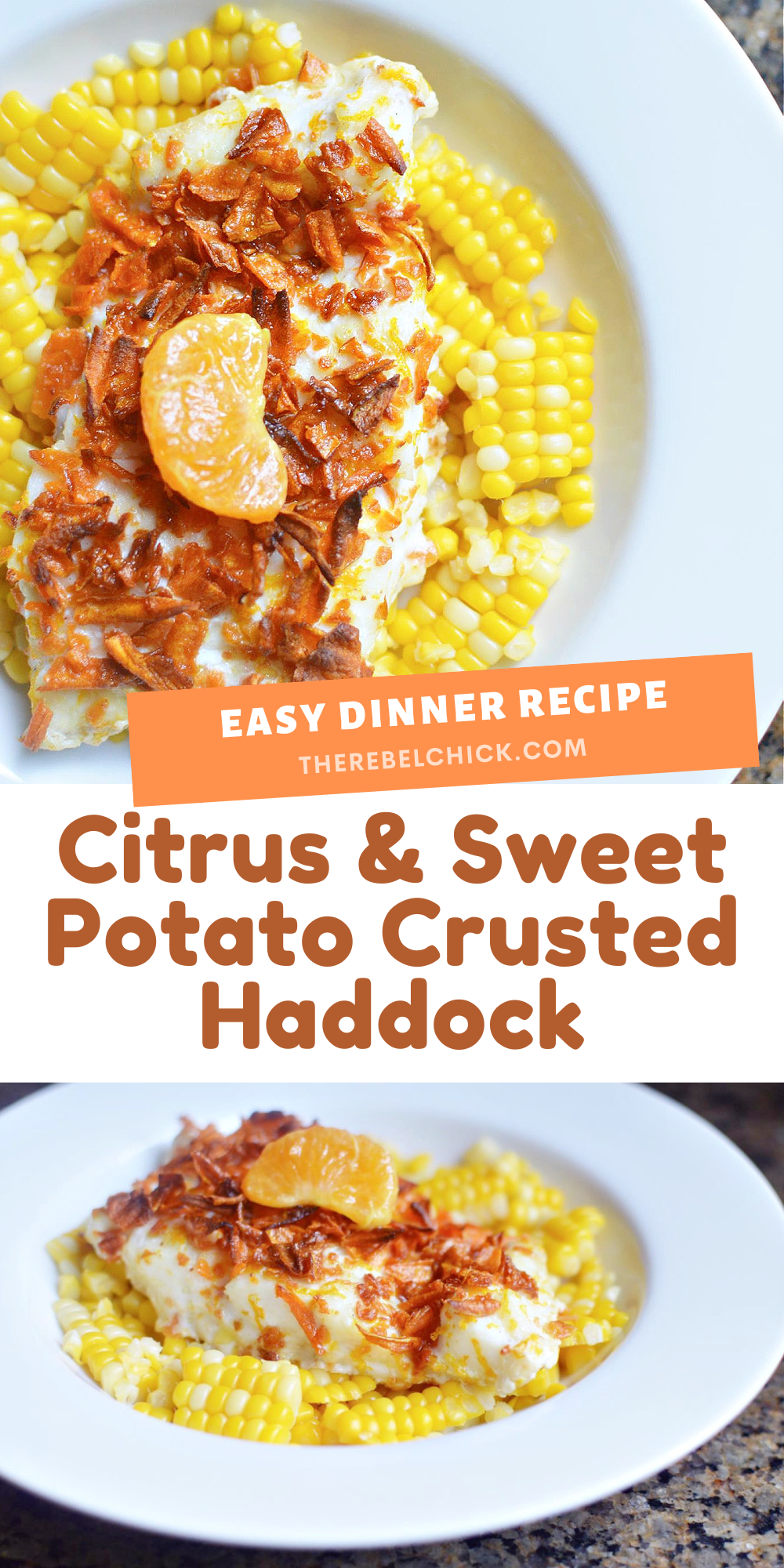 Citrus and Sweet Potato Crusted Haddock Recipe