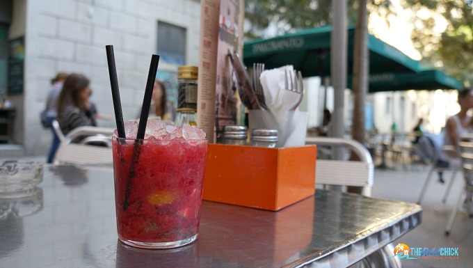 Get Sangria ANYWHERE and EVERYWHERE in Barcelona