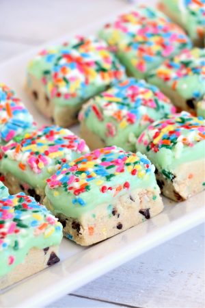 No Bake Cookie Dough Bites - The Rebel Chick