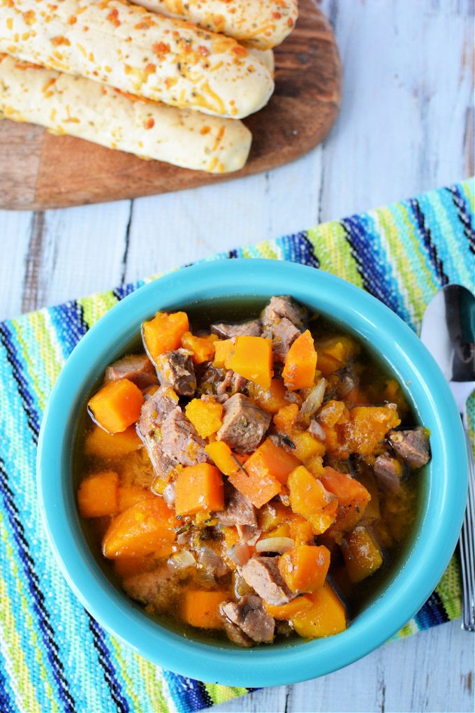 Slow Cooker Beef and Sweet Potato Stew Recipe