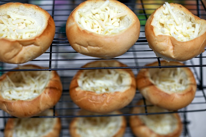 French Onion Soup in Bread Bowls Recipe