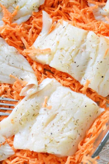 Haddock and Sweet Potato Bake