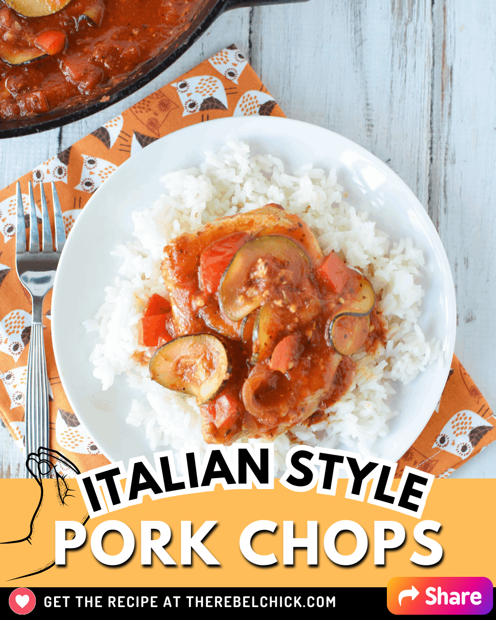 Italian Style Pork Chops The Rebel Chick   Italian Style Pork Chops 