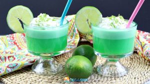 margaritas made with lime JELLO