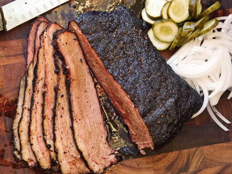 Juicy Smoked Brisket that is Perfect for a Long Weekend Cookout The