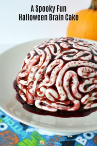 A Spooky Fun Halloween Brain Cake Recipe