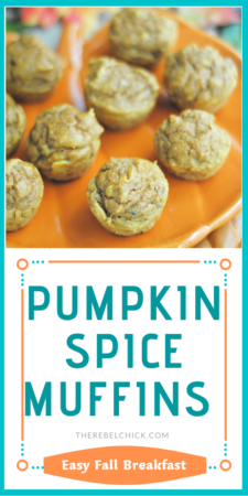 Mini Pumpkin Spice Muffins Recipe