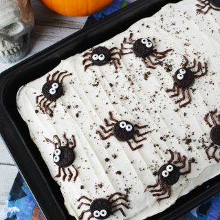 Halloween Spider Cake Recipe