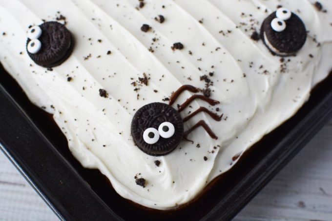 Halloween Spider Cake Recipe