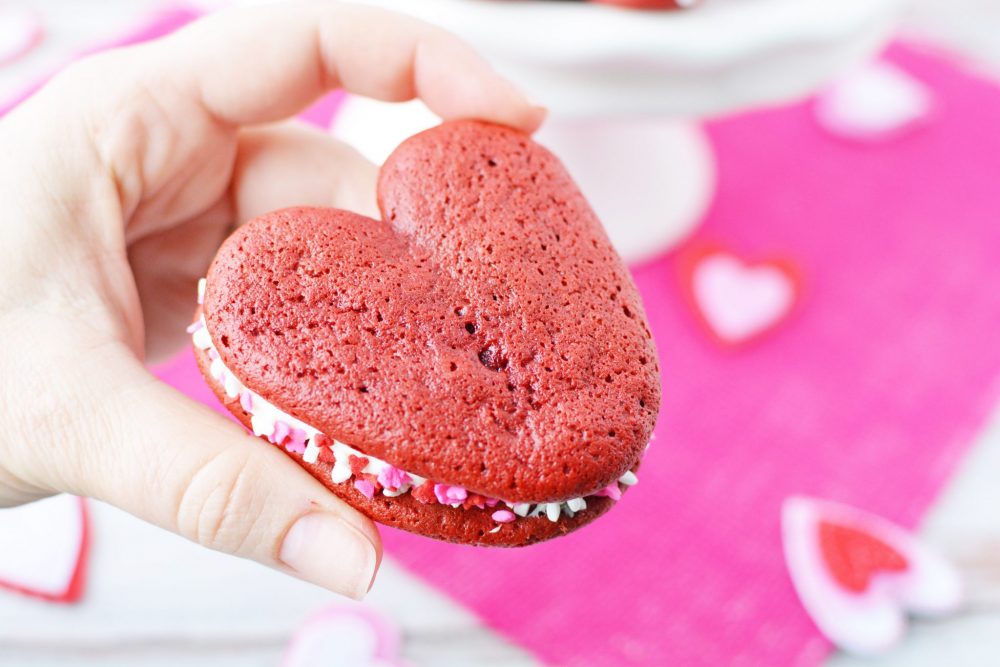 Whoopie Pies Cookies Recipe for Valentine's Day