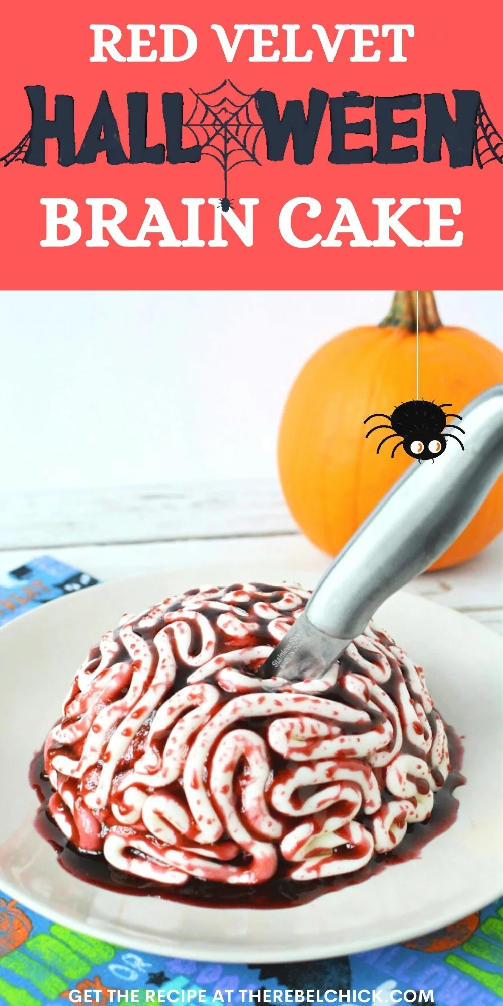 Halloween Brain Cake