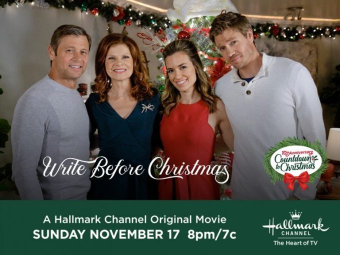 Hallmark Channel's Premiere of "Write Before Christmas" on Sunday, Nov. 17th at 8pm/7c! #CountdowntoChristmas