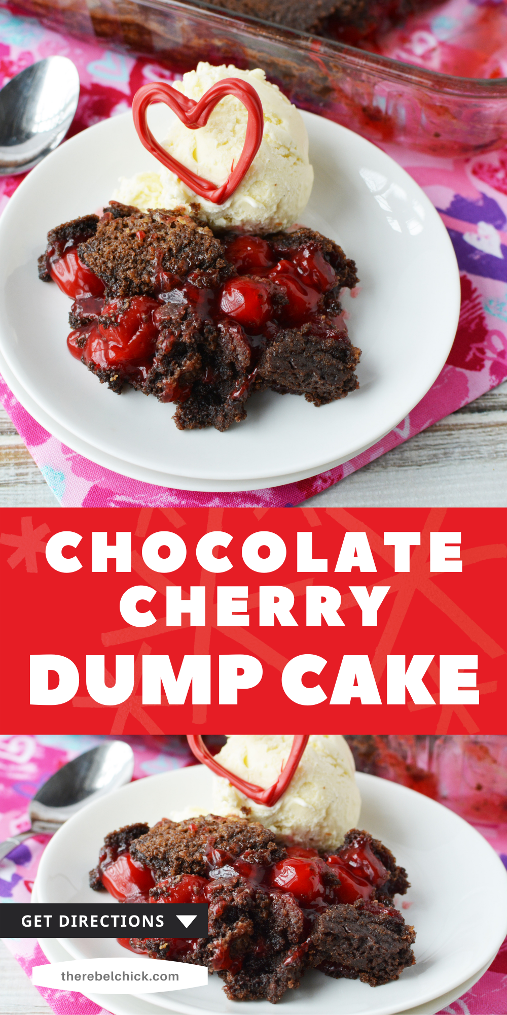 Chocolate Dump Cake with Cherries Recipe