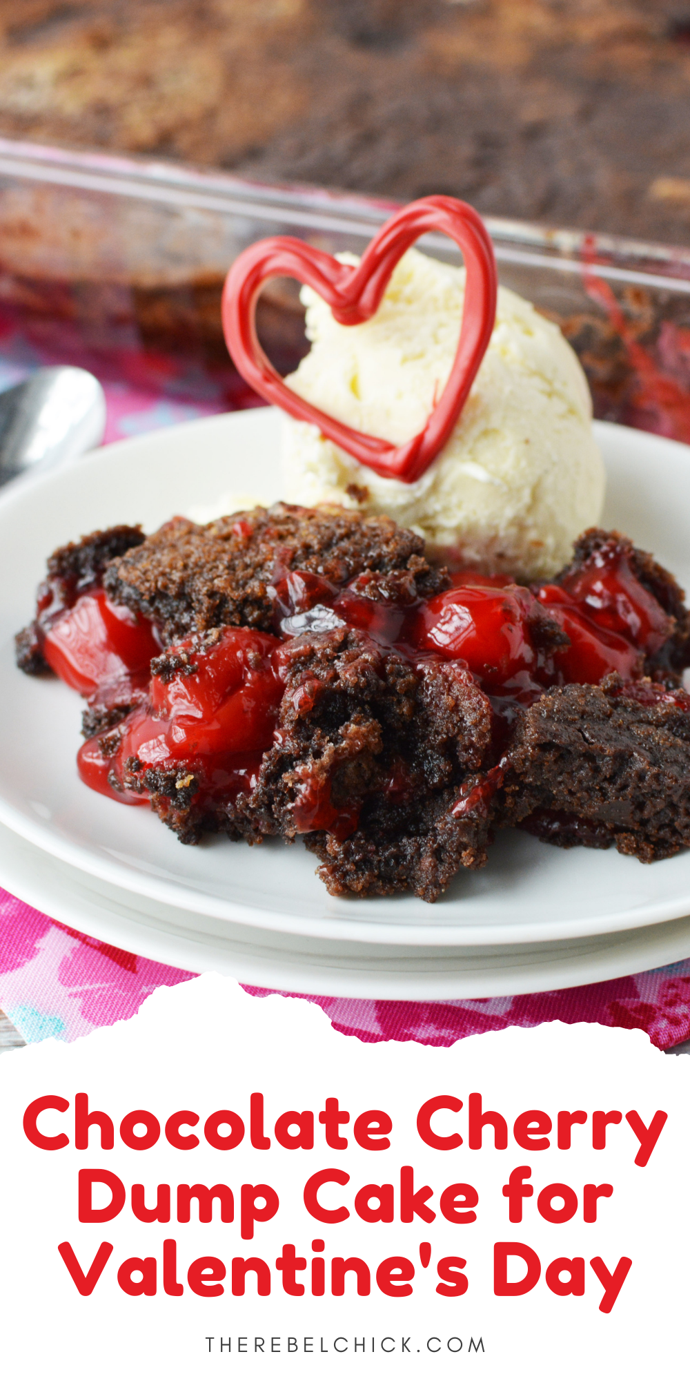 Chocolate Dump Cake with Cherries Recipe