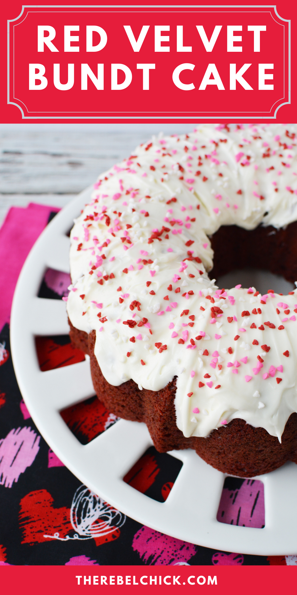 Valentine's Day Red Velvet Bundt Cake Recipe