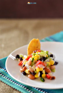 Veggie Bean Dip Recipe