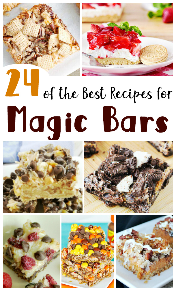24 Magic Bars Recipes