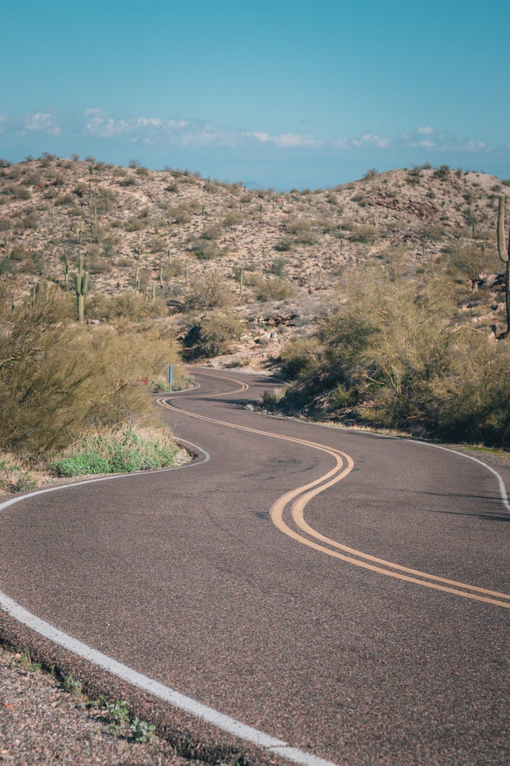scenic highway in Arizona