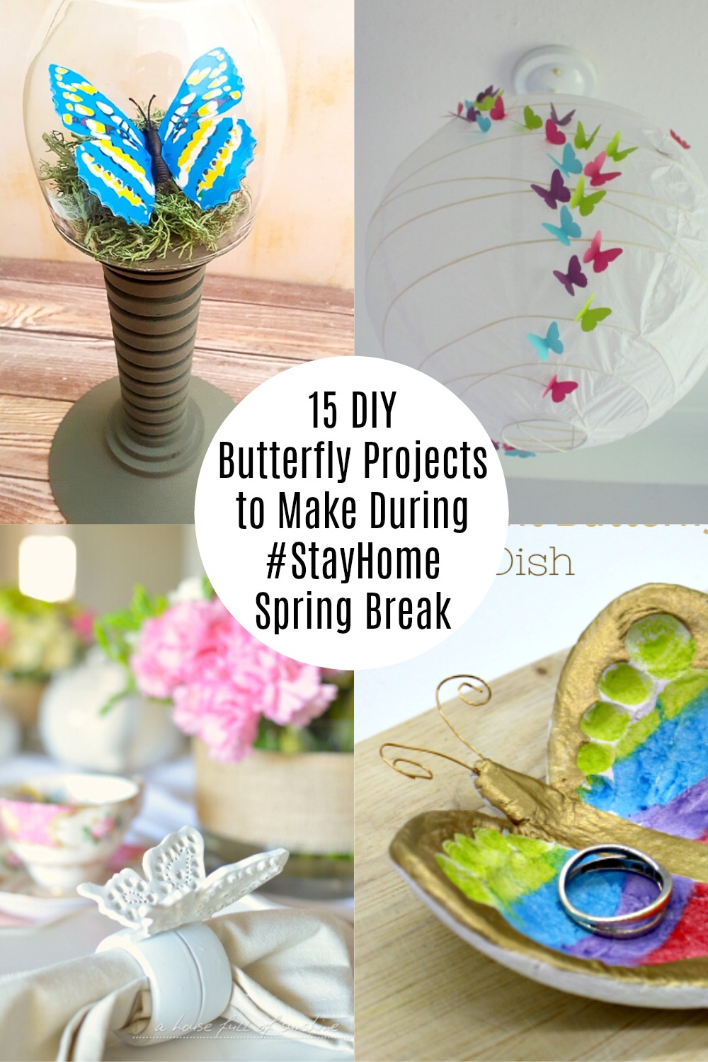 15 DIY Butterfly Projects to Make During Spring Break