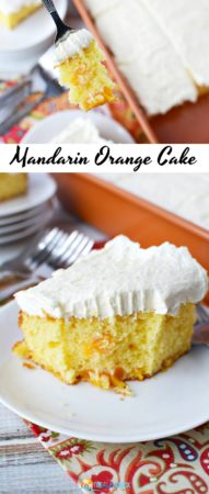 Mandarin Orange Cake Recipe for Easter