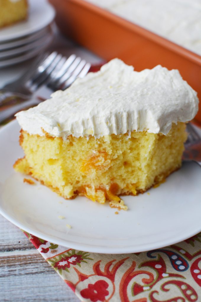Mandarin Orange Cake Recipe for Easter Dessert - The Rebel Chick