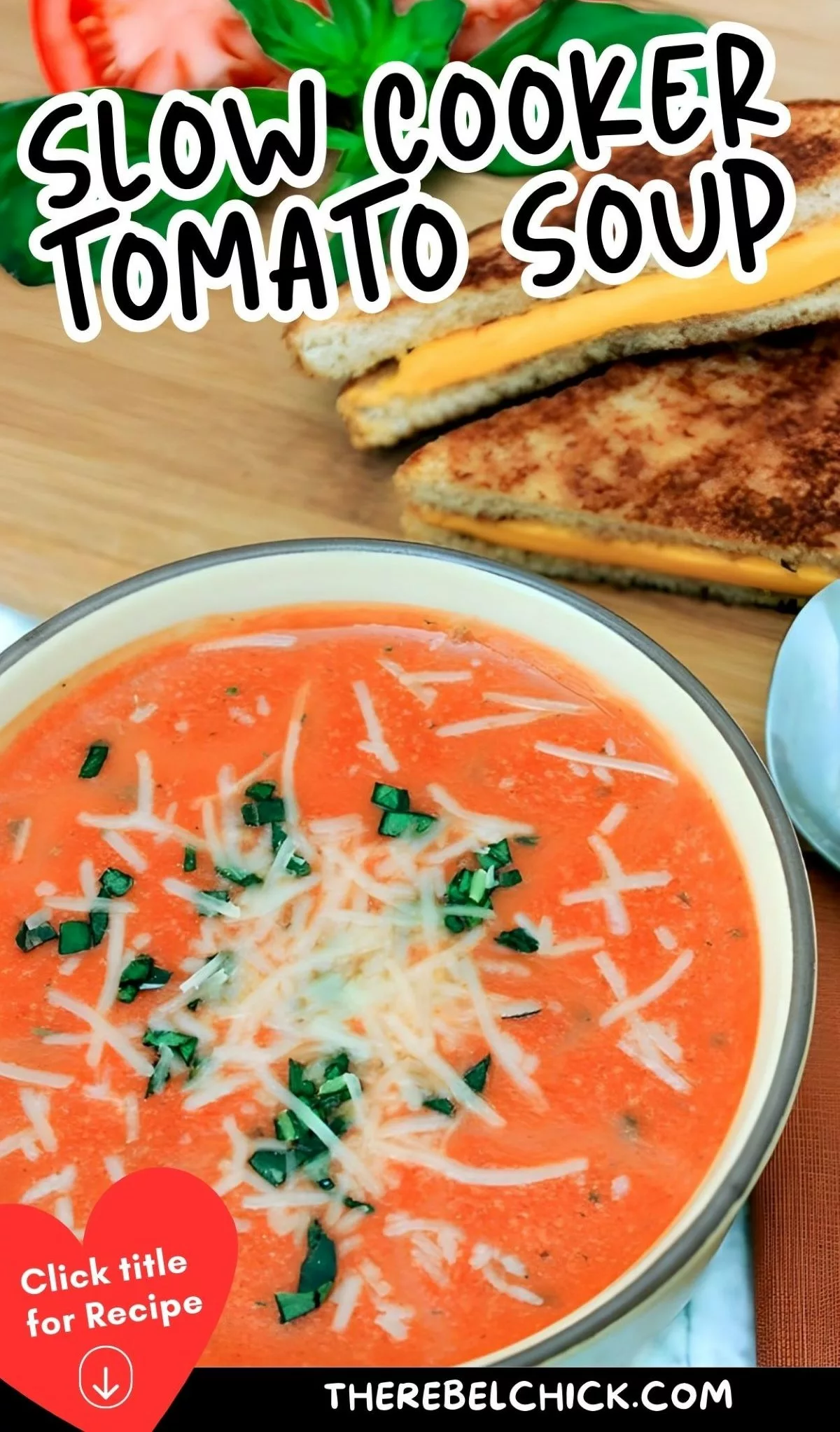 Slow Cooker Tomato Soup with Fresh Tomatoes