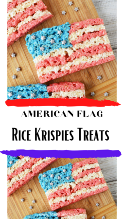 American Flag Rice Crispies Treats Recipe Tutorial