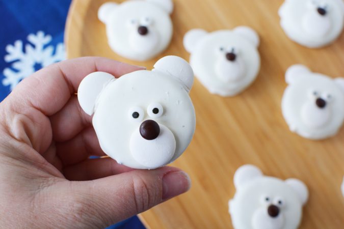 Easy to Make Polar Bear Cookies for Christmas Recipe