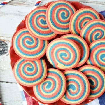 Red White and Blue Cookies