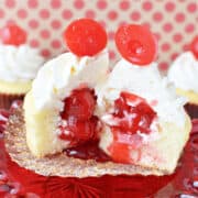 Cupcakes with Cherry