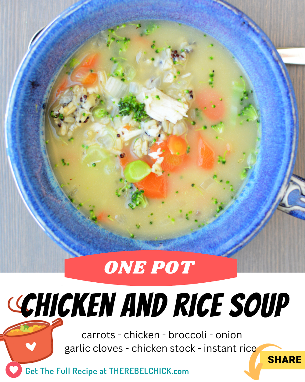 One-Pot Chicken and Rice Soup Recipe