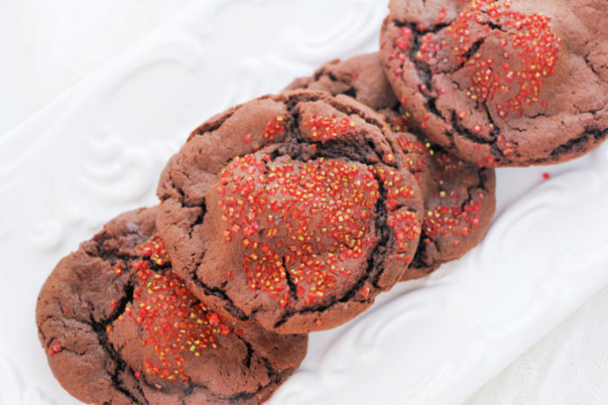 Cherry-Stuffed Cake Mix Cookies Recipe